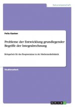 Probleme der Entwicklung grundlegender Begriffe der Integralrechnung