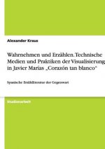 Wahrnehmen und Erzählen. Technische Medien und Praktiken der Visualisierung in Javier Marías 
