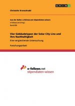 Vier Gebaudetypen der Solar City Linz und ihre Nachhaltigkeit