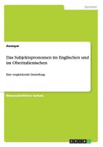 Subjektspronomen im Englischen und im Oberitalienischen