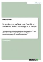 Rezension zweier Texte von Gert Pickel und Detlef Pollack zur Religion in Europa