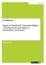 Regen im Korallenriff - Alexander Kluges 