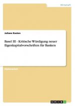Basel III - Kritische Wurdigung neuer Eigenkapitalvorschriften fur Banken