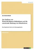 Einfluss von Work-Life-Balance-Massnahmen auf die emotionale Bindung von Mitarbeitern