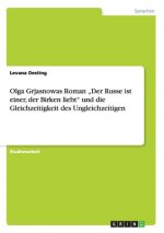 Olga Grjasnowas Roman 