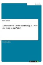 Alexander Der Gro e Und Philipp II. - Wie Der Sohn, So Der Vater?
