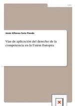 Vias de aplicacion del derecho de la competencia en la Union Europea