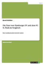 Fans vom Hamburger SV und dem FC St. Pauli im Vergleich