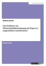 Das Verfahren zur Flächeninhaltsbestimmung am Trapez in ausgewählten Schulbüchern