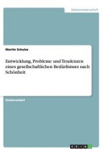 Entwicklung, Probleme Und Tendenzen Eines Gesellschaftlichen Bed rfnisses Nach Sch nheit