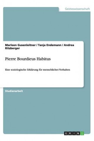 Pierre Bourdieus Habitus