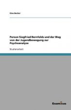 Person Siegfried Bernfelds und der Weg von der Jugendbewegung zur Psychoanalyse