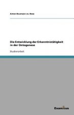 Entwicklung der Erkenntnistatigkeit in der Ontogenese
