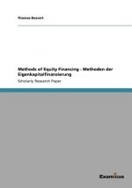 Methods of Equity Financing - Methoden der Eigenkapitalfinanzierung