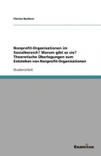 Nonprofit-Organisationen Im Sozialbereich? Warum Gibt Es Sie? Theoretische  berlegungen Zum Entstehen Von Nonprofit-Organisationen