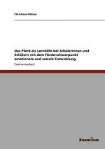 Pferd - ein Lernhelfer fur verhaltensauffallige Kinder und Jugendliche