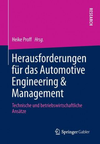 Herausforderungen Fur Das Automotive Engineering & Management