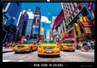 New York in Colors 1 (Posterbuch, DIN A4 quer)