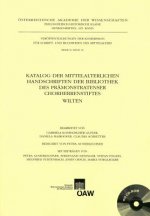 Katalog der mittelalterlichen Handschriften der Stiftsbibliothek Wilten, m. CD-ROM