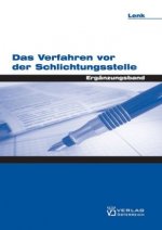 Das Verfahren vor der Schlichtungsstelle. Ergänzungsband