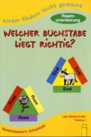 Welcher Buchstabe liegt richtig?, Vorschulstufe / 1.Schulstufe