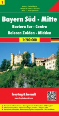 Bayern Süd, Mitte. Beieren Zuiden, Midden. Bavaria South, Middle