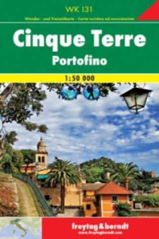Cinque Terre - Portofino Hiking + Leisure Map 1:50 000