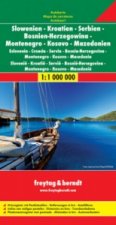 Slowenien, Kroatien, Serbien, Bosnien, Herzegowina, Montenegro, Kosovo, Mazedonien
