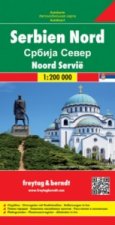 Serbia North Road Map 1:200 000