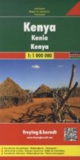 Kenya Road Map 1:1 000 000