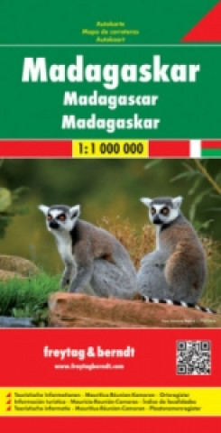 Madagascar Road Map 1:1 000 000