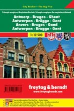Antwerp - Bruges - Ghent - Magic Triangle City Pocket + the Big Five Waterproof 1:12 500