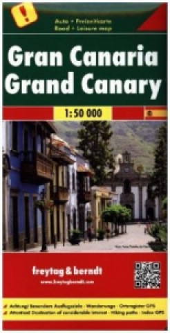 Freytag & Berndt Auto + Freizeitkarte Gran Canaria. Grand Canary