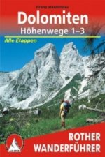 Rother Wanderführer Dolomiten-Höhenwege 1-3