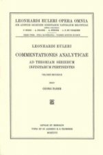 Commentationes analyticae ad theoriam serierum infinitarum pertinentes 2nd part