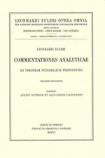 Commentationes analyticae ad theoriam integralium ellipticorum pertinentes 1st part