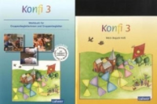 Konfi 3, Begleit-Heft für Kinder und Werkbuch für Gruppenbegleiter/innen, 2 Bde. m. Spielplan u. CD-ROM