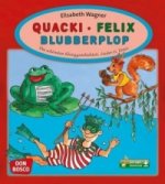 Quacki - Felix - Blubberplop, m. mp3-Downloadalbum, m. 1 Buch, m. 1 Online-Zugang