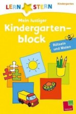 LERNSTERN Mein lustiger Kindergartenblock. Rätseln und Malen ab 3 Jahren