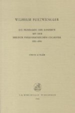 Programme der Konzerte mit dem Berliner Philharmonischen Orchester 1922-1954
