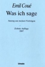 Was ich sage