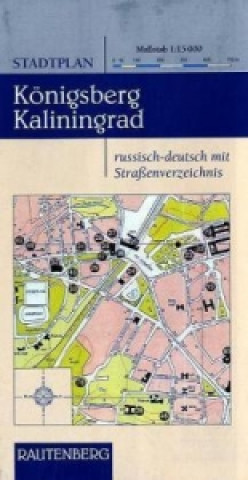 Stadtplan Königsberg/Kaliningrad