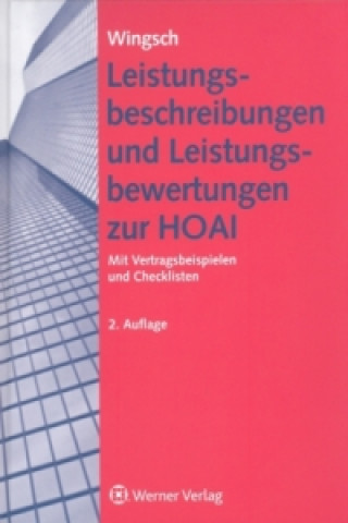 Leistungsbeschreibungen und Leistungsbewertungen zur HOAI, m. CD-ROM