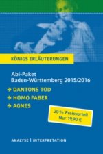 Abi-Paket Baden-Württemberg 2018: Dantons Tod / Homo faber / Agnes, 3 Bde.