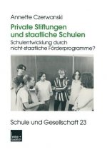 Private Stiftungen Und Staatliche Schulen