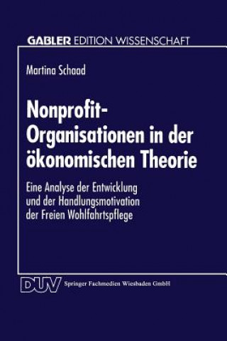 Nonprofit-Organisationen in Der OEkonomischen Theorie
