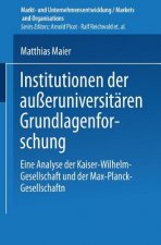 Institutionen Der Ausseruniversitaren Grundlagenforschung