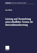 Leistung Und Vermarktung Unterschiedlicher Formen Der Unternehmensberatung