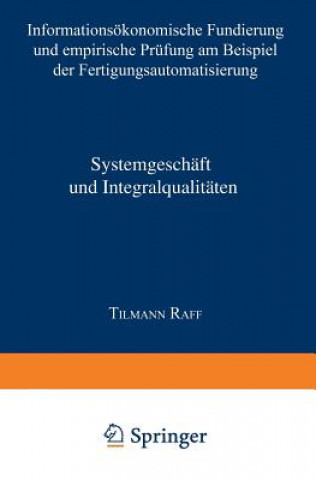 Systemgeschaft Und Integralqualitaten