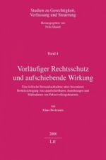 Vorläufiger Rechtsschutz und aufschiebende Wirkung